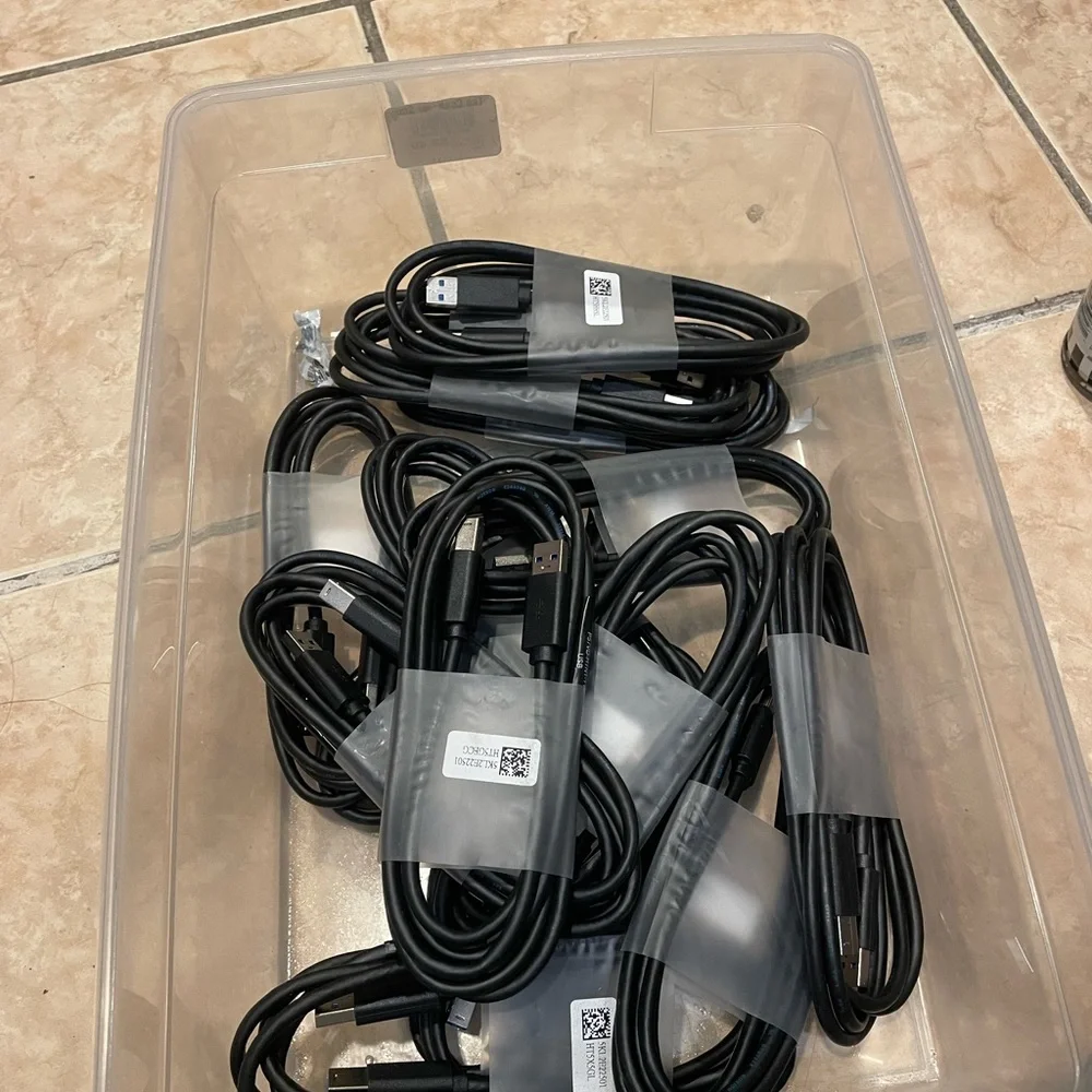 GENUINE DELL USB 3.0 6 FT UPSTREAM CABLE TYPE A TO USB NEW! 16 pcs